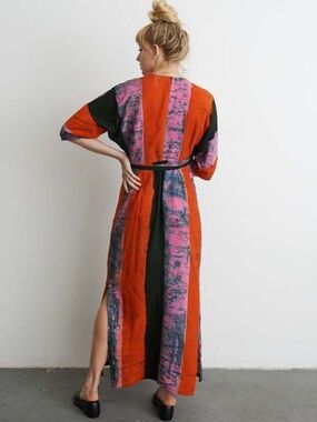 Letsa dress in Carmine - OSEI DURO - new without tags